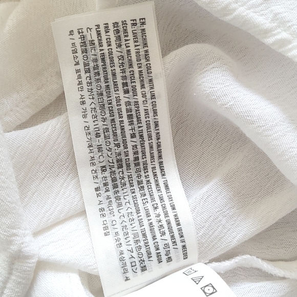 Women's white Abercrombie and Fitch blouse XS - Picture 12 of 12